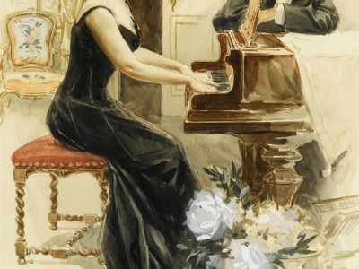 Пара у рояля