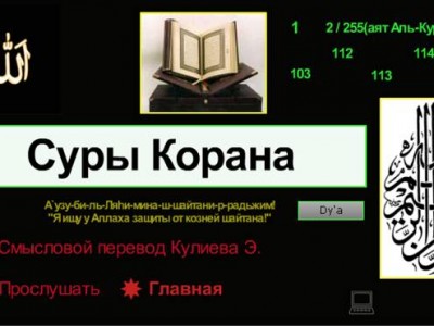 Учим короткие Суры 