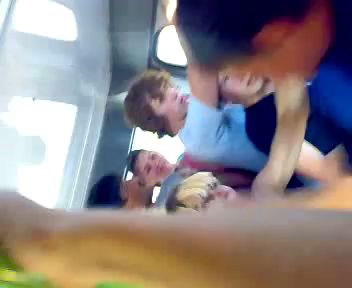 Разборка в автобусе