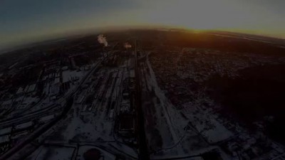 Лужа на улице Карла Маркса г. Самара