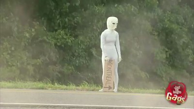 Разбившийся НЛО