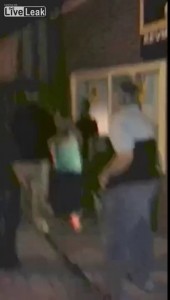 пьяный американский мордобой