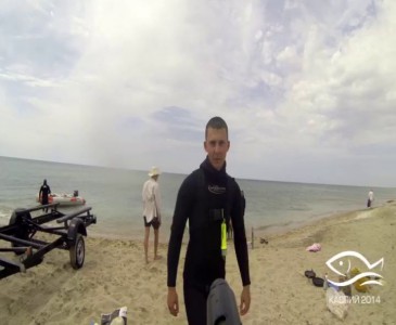 Подводная охота на Каспии