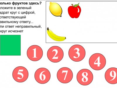 Игра "Считаем предметы"