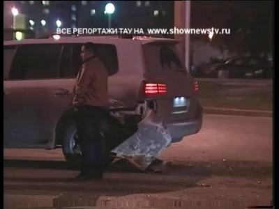 Гастарбайтер разбил "Лексус"