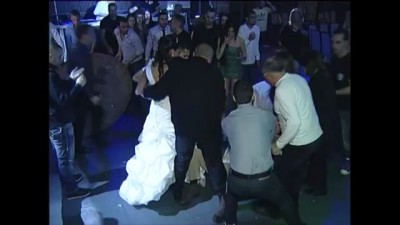 Nasty fall down in a wedding - wedding fail