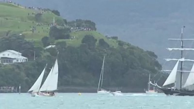 Парусная гонка. Финиш.