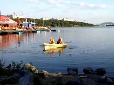 Первый раз на лодке