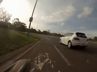 The Bush Capital: Roo v Cyclist 19 January 2015