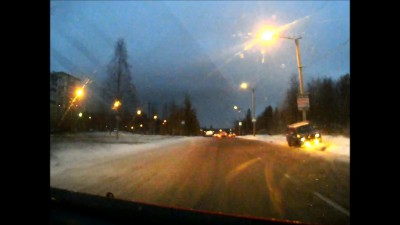 Задом в столб!