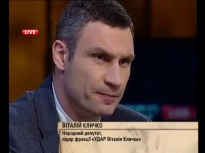 Кличко на 24 Украина Shuster Live 20.03.2014