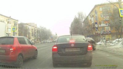 ДТП на м. Победа 26 февраля. Самара