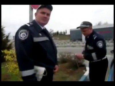 ГАИ Севастополя борзеет перед активистом ДК. 14.04.12