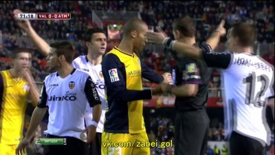 Валенсия (Валенсия) – Атлетико М (Мадрид) – 1:1