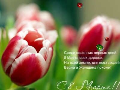 С 8 марта