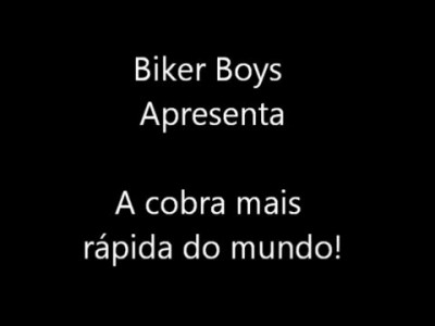 Змея и мотоциклист