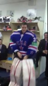 GANGNAM STYLE PARODY by Ice Hockey Goalie Ilya Ezhov Dance Илья Ежов Танец