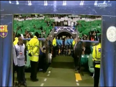 Перфоманс в честь 125-летия «Селтика»