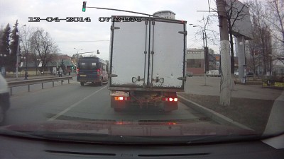 Сбитый пешеход в Люберцах 12.04.14