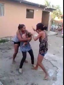 избили и подстригли