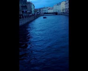 Утопил машину в реке Мойка