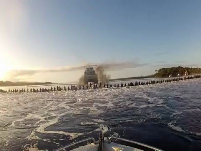 World Waterski Record Run 145 Skiers Official Team Video HD