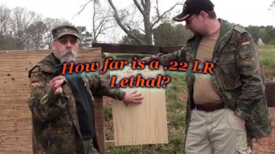 How far will a .22 LR Kill?