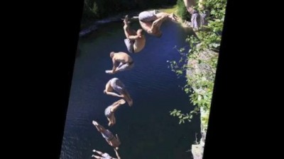 New Extreme Sport: Trampoline Wall. Christophe Hamel Demo 2012.mov