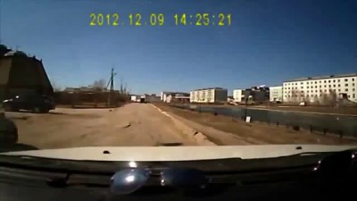 Небольшой конфликт на дороге с эпичной концовкой