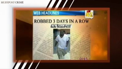 3 раза грабил банк