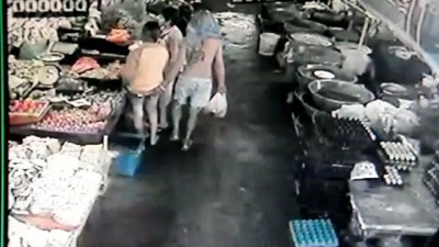 Эта девушка обладает хорошей реакцией!