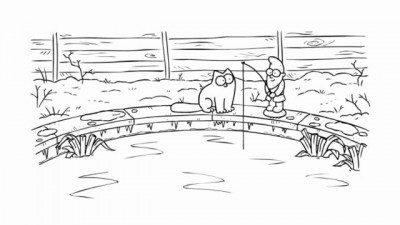 Simon's Cat in 'Icecapade'