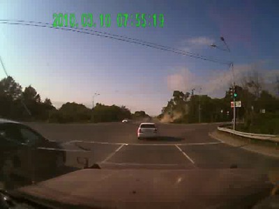 "Попытка дрифта" на автоцистерне