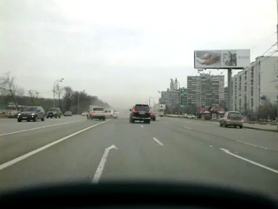 ДТП на Кутузовском проспекте 16.04.12