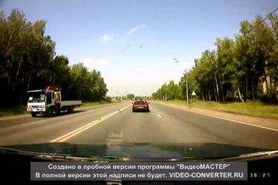 Последние секунды жизни стритрейсеров на ТАЗе...