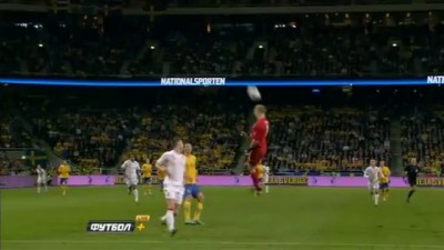 Zlatan Ibrahimovic Sweden vs England 4-2 Bycicle goal!