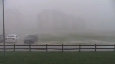 Hail and storm Salaspils