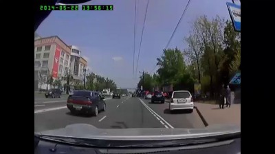 РЕГИСТРАТОР 154 МотоДТП в Хабаровске - 22.05.14 CBR & Honda