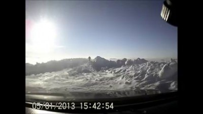 Вот так в Казахстане чистят дороги