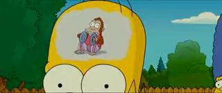 обезьяна в голове гомера симпсона