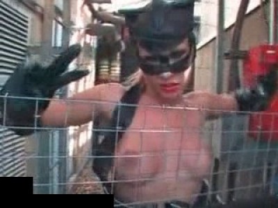 женщина кошка