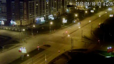 16.08.2012 02:47 ДТП на пересечении улиц 9 мая и Водопьянова