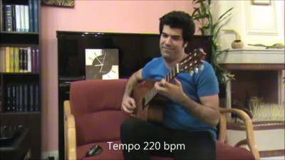 Самый быстрый гитарист в мире