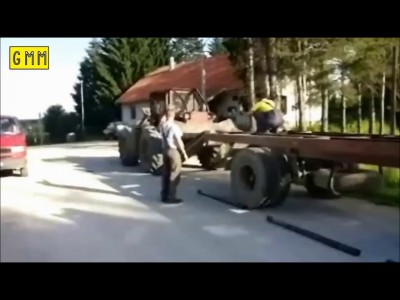 Отпустили трактор на волю