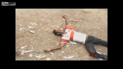 Бык разорвал лицо тореодора