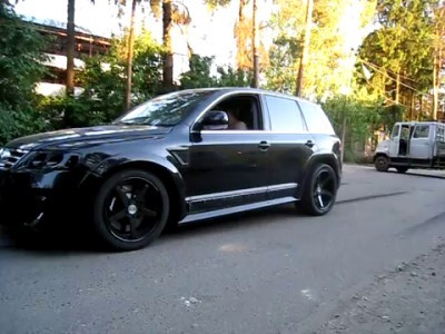 Рождение монстра Touareg W12 twin turbo 1500 AWHP