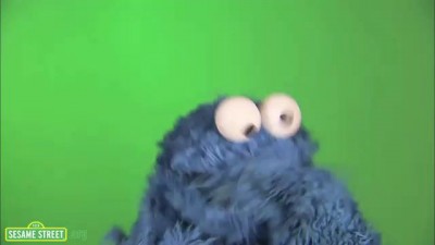 Cookie Monster Eating Cookie