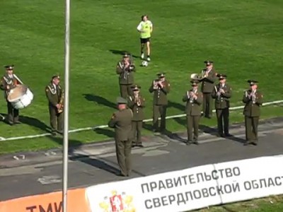 Урал-Химки. Оркестр Павлова зажигает в перерыве!