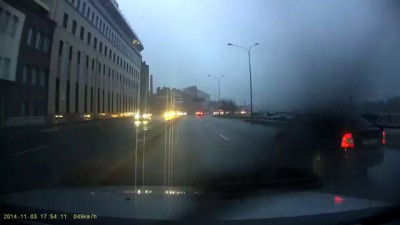Бортанул на встречку