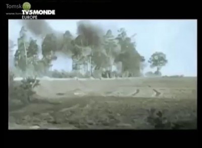 Один советский танк КВ-1 против танковой дивизии немцев